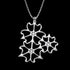 MY ONLY ONE STERLING SILVER PETALO CZ NECKLACE