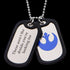STAR WARS R2D2 & C3PO DOG TAG NECKLACE - BACK VIEW