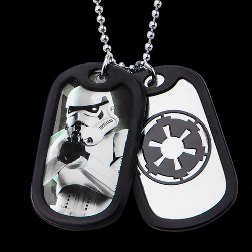STAR WARS IMPERIAL STORMTROOPER DOGTAG NECKLACE