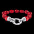 KAGI RED HOT BAMBOO CORAL BRACELET