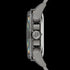 POLICE MEN'S SANDWOOD GUNMETAL BLUE DIAL WATCH - SIDE VIEW