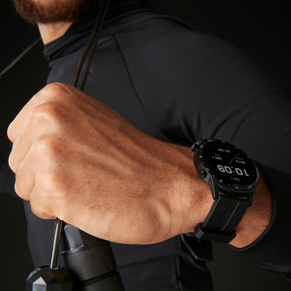 SEKONDA ACTIVE ALL BLACK SMART WATCH - WRIST VIEW 2