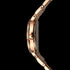 SEKSY LADIES AURORA ROSE GOLD CRYSTAL BRACELET WATCH - SIDE VIEW