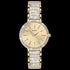 SEKSY LADIES AURORA GOLD CRYSTAL BRACELET WATCH