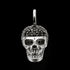 THOMAS SABO PAVED BLACK CZ SKULL PENDANT