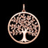 THOMAS SABO ROSE GOLD TREE OF LOVE CZ PENDANT