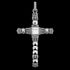 THOMAS SABO PYRAMID SKULL CROSS PENDANT - BACK VIEW