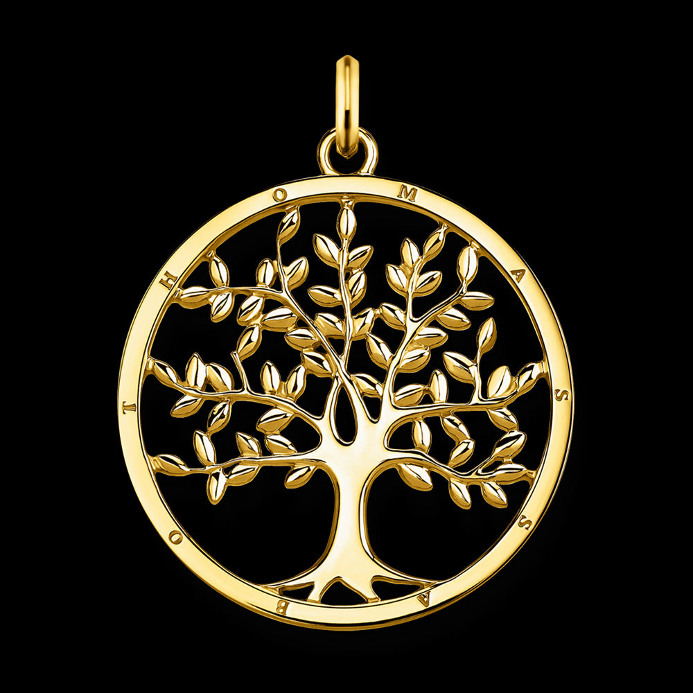 THOMAS SABO GOLD TREE OF LOVE PENDANT