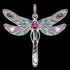 THOMAS SABO SILVER DRAGONFLY PENDANT