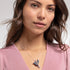 THOMAS SABO SILVER COLOURFUL HUMMINGBIRD LARGE PENDANT - MODEL VIEW