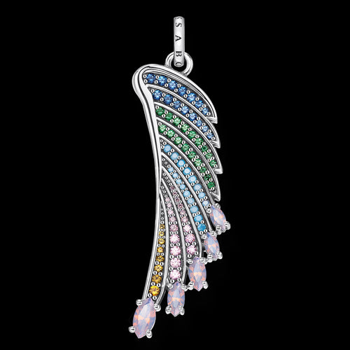 THOMAS SABO SILVER HUMMINGBIRD WING PENDANT