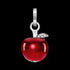 THOMAS SABO SILVER APPLE PENDANT - SIDE VIEW