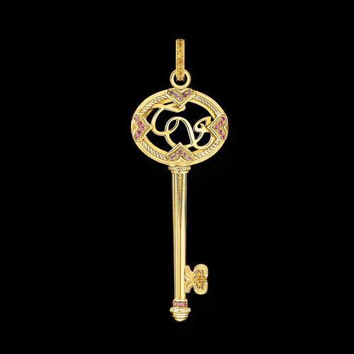 THOMAS SABO GOLD KEY PENDANT