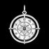 THOMAS SABO SILVER ELEMENTS OF NATURE PENDANT