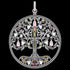 THOMAS SABO SILVER TREE OF LOVE CANDELABRA PENDANT