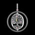 THOMAS SABO SILVER CZ TREE OF LOVE SWIVEL PENDANT