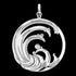 THOMAS SABO OCEAN WAVES PENDANT - BACK VIEW