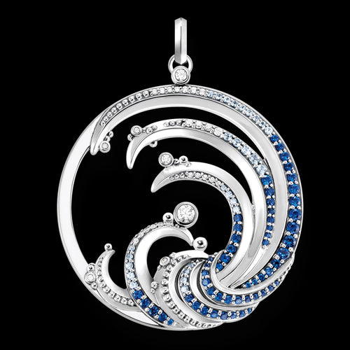 THOMAS SABO OCEAN WAVES PENDANT