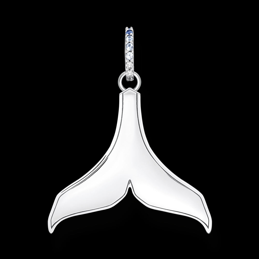 THOMAS SABO TAIL FIN PENDANT - BACK VIEW