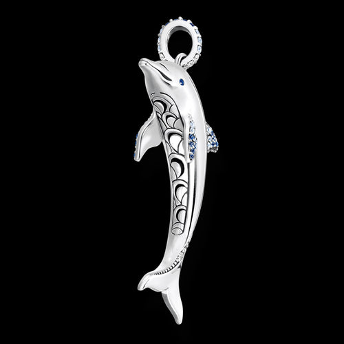 THOMAS SABO DOLPHIN PENDANT - SIDE VIEW