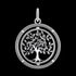 THOMAS SABO TREE OF LOVE SWIVEL PENDANT -  BACK VIEW