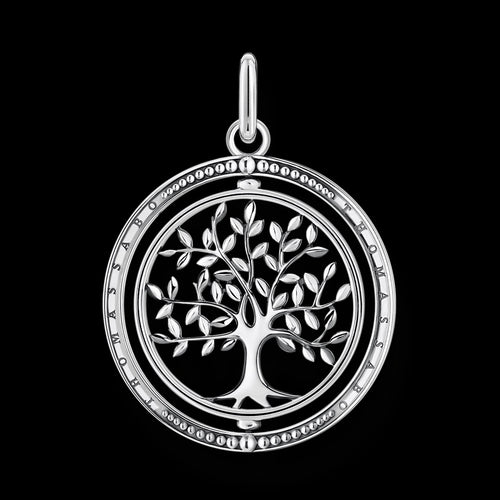 THOMAS SABO TREE OF LOVE SWIVEL PENDANT - FRONT VIEW