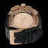 TW STEEL CANTEEN ROSE GOLD & BLACK CHRONO LEATHER WATCH TW1115 - BACK VIEW