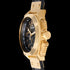 TW STEEL CANTEEN GOLD & BLACK CHRONO LEATHER WATCH TW1118 - SIDE VIEW