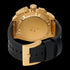 TW STEEL CANTEEN GOLD & BLACK CHRONO LEATHER WATCH TW1118 - BACK VIEW