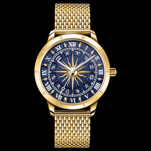 THOMAS SABO LADIES BLUE DIAL GOLD GLAM SPIRIT ASTRO WATCH