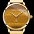 THOMAS SABO LADIES GARDEN SPIRIT GOLD TIGER EYE WATCH - DIAL CLOSE-UP