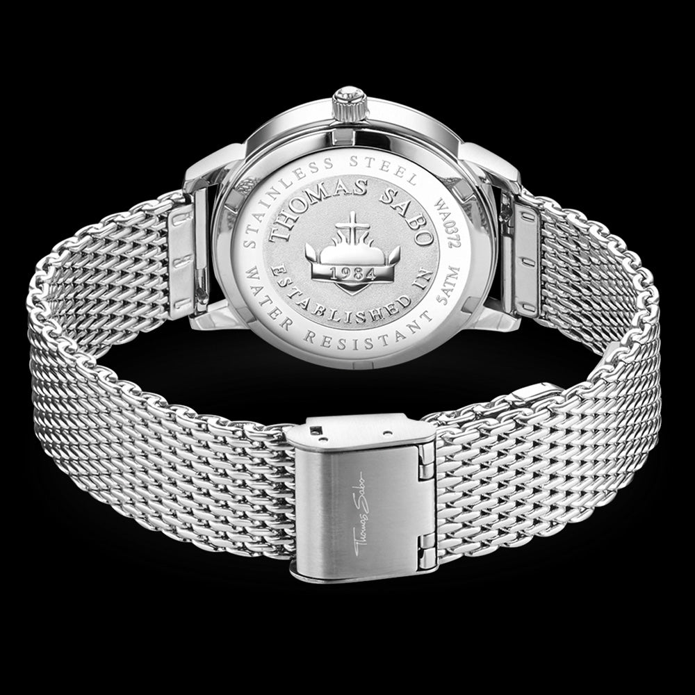 THOMAS SABO LADIES SILVER STARRY SKY COSMOS SPIRIT WATCH