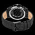 POLICE MEN'S VERTEX ALL BLACK SKULL WATCH - BACK VIEW