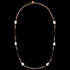 BRONZALLURE BLACK SPINEL AND BAROQUE PEARL NECKLACE - FULL VIEW
