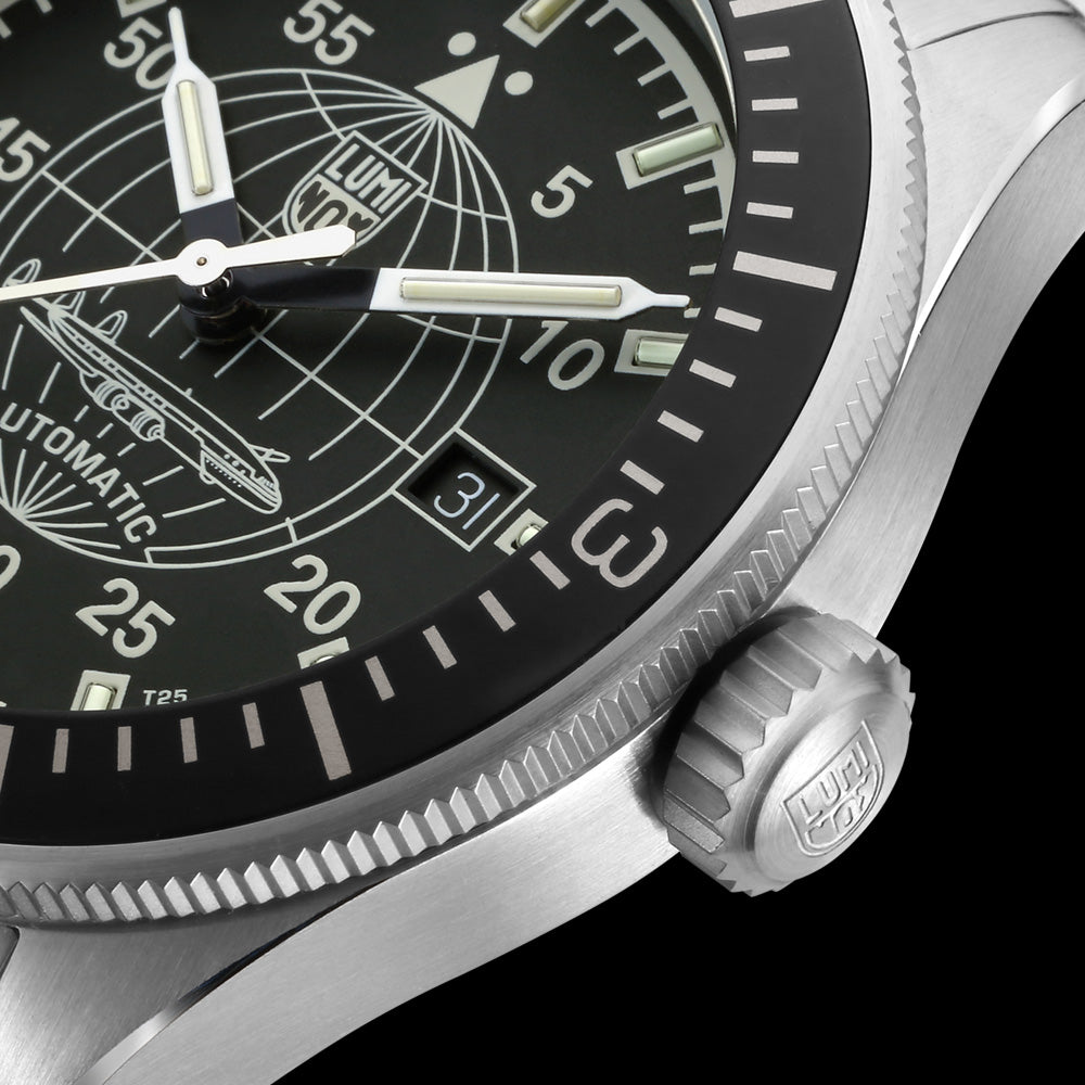 LUMINOX CONSTELLATION PILOT AIR AUTOMATIC WATCH XA.9601.M - SIDE VIEW