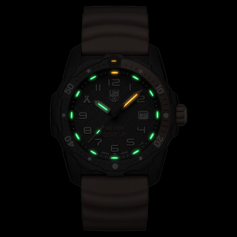 LUMINOX BEAR GRYLLS SEA SERIES SURVIVAL WATCH 3729.NGU - NIGHT VIEW