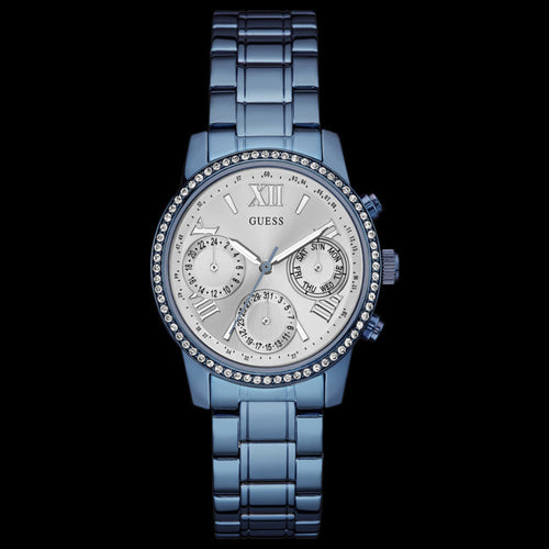 Guess Mini Sunrise Sky Blue Ladies Sport Watch | Australia