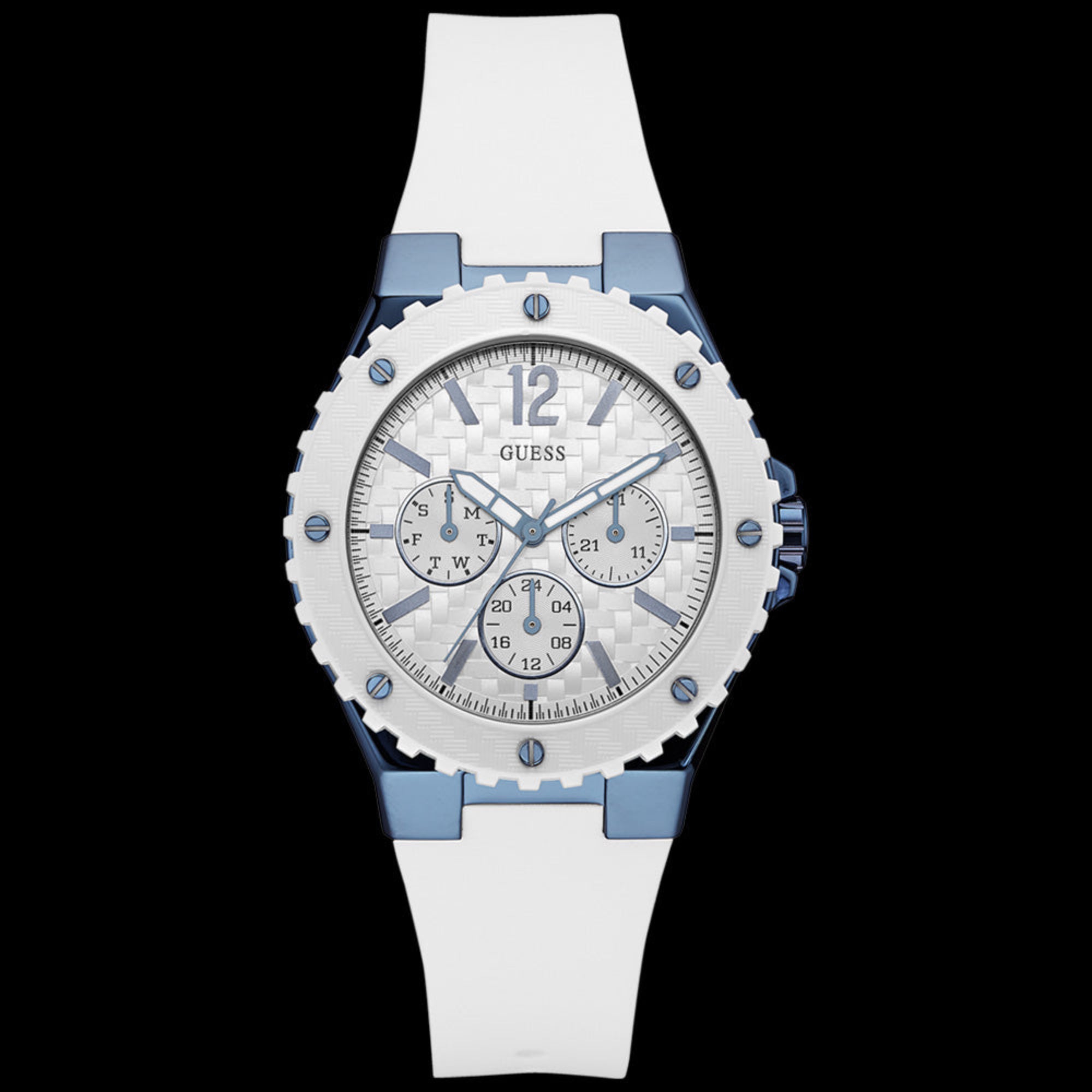 Guess Overdrive Sky Blue Ladies Sport Watch | Australia