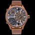Police Bushmaster Brown Leather Men's Watch | Australia
