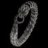 Stainless Steel Snake Uroboros Men's Bracelet | Australia