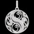 Yin Yang Om Balance Sterling Silver Pendant | Engelsrufer Australia